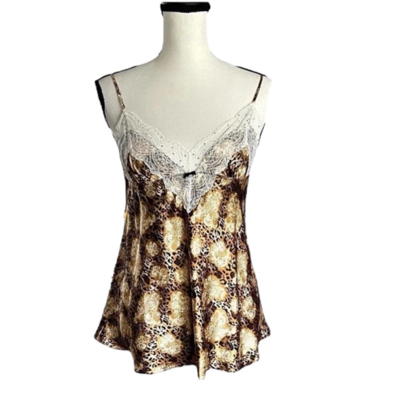Victoria's Secret Other - Victoria’s Secret Cami Chemise lingerie animal print. Size Medium